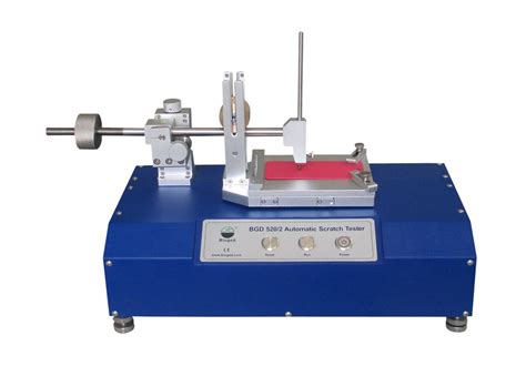 in a test of hardness will scratch|scratch hardness tester.